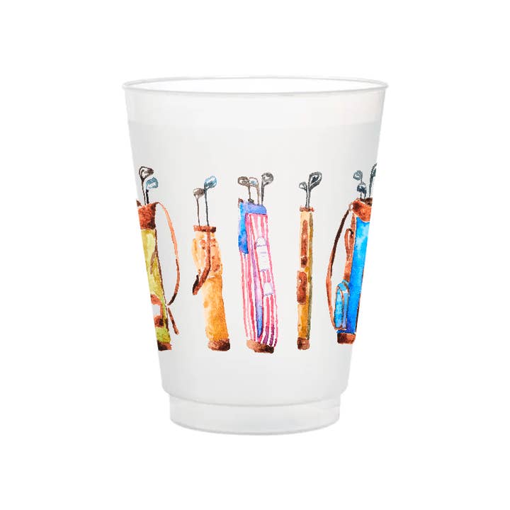 Taylor Paladino - Vendita all'ingrosso Bicchiere/tazza - Bicchieri satinati per sacche da golf | Set di 61