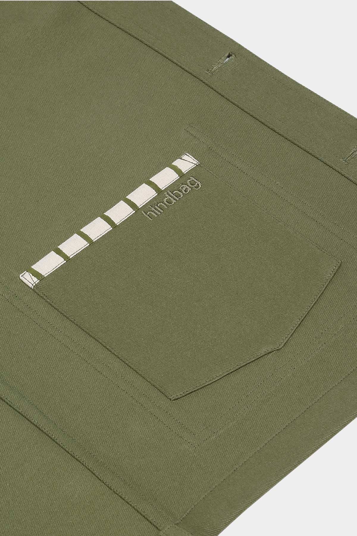 Hindbag - Wholesale Jacket - Women's - Marcel Olive Mixed Jacket7