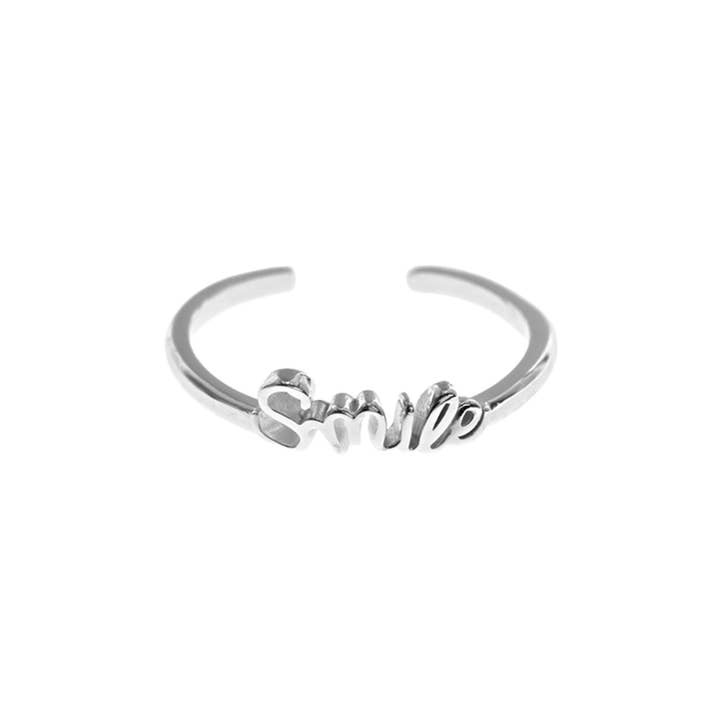 Kali Ma Designs - Sterling Silver Jewellery - Wholesale Toe Ring - Matilda 'Smile' toe ring1