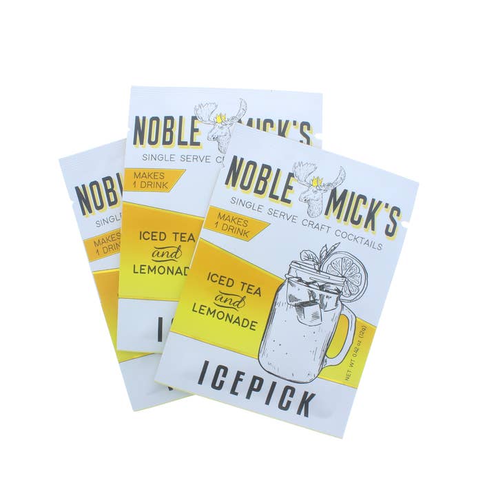 Noble Mick's - Craft Beverage Company - Wholesale Cocktail Mix/Syrup - Icepick Single Serve Craft Cocktail3