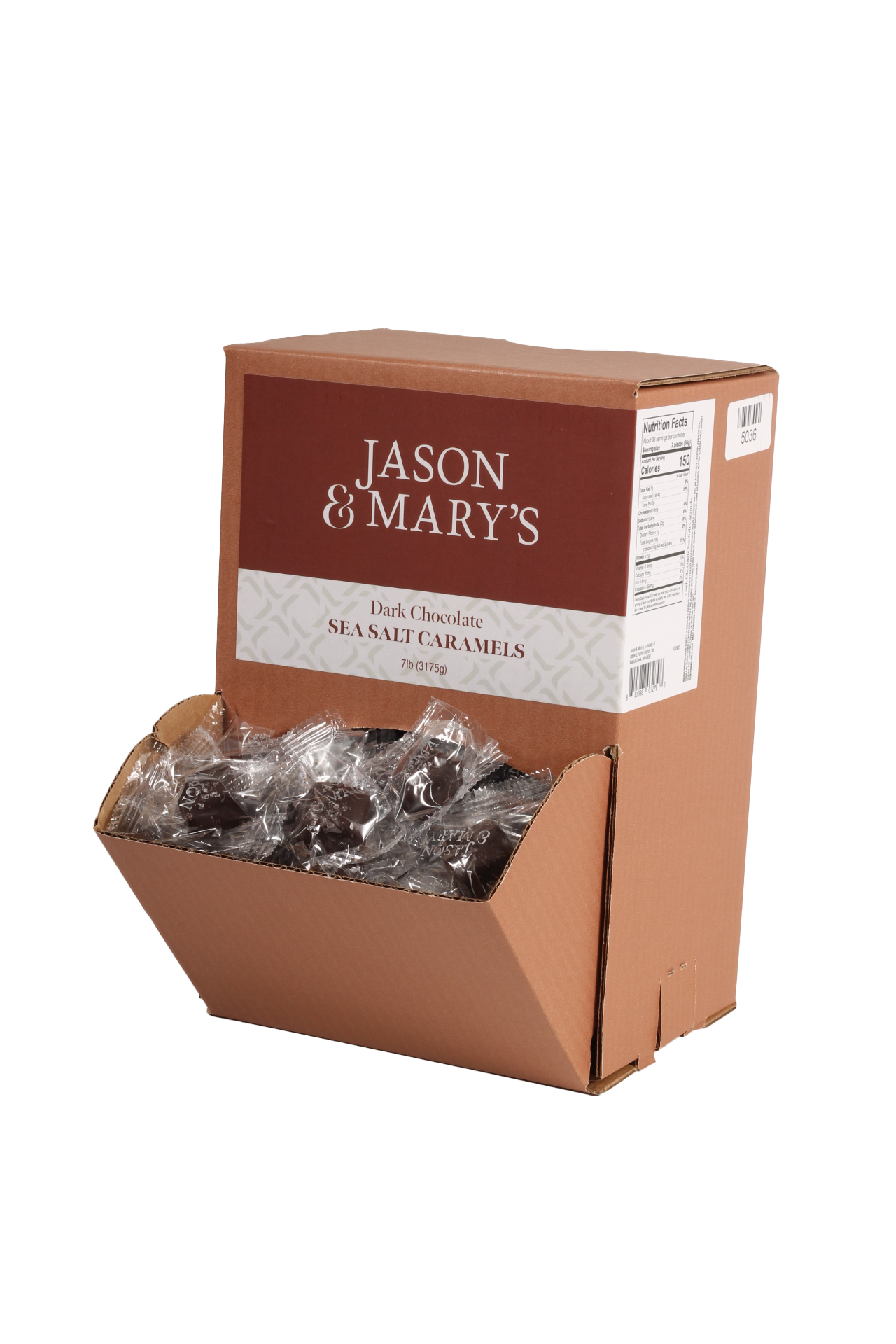 Coblentz Chocolate Company - Wholesale Chocolate Covered Sweets - Bite Sized Dark Sea Salt Caramels3