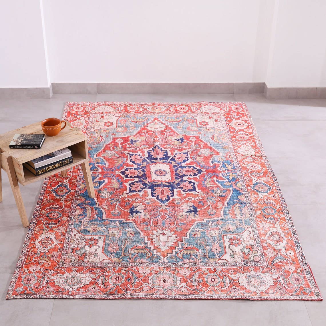 Linen Connections - Wholesale Area rug - Bohemian Oasis Rug Large Area Rug Home Décor - Red3