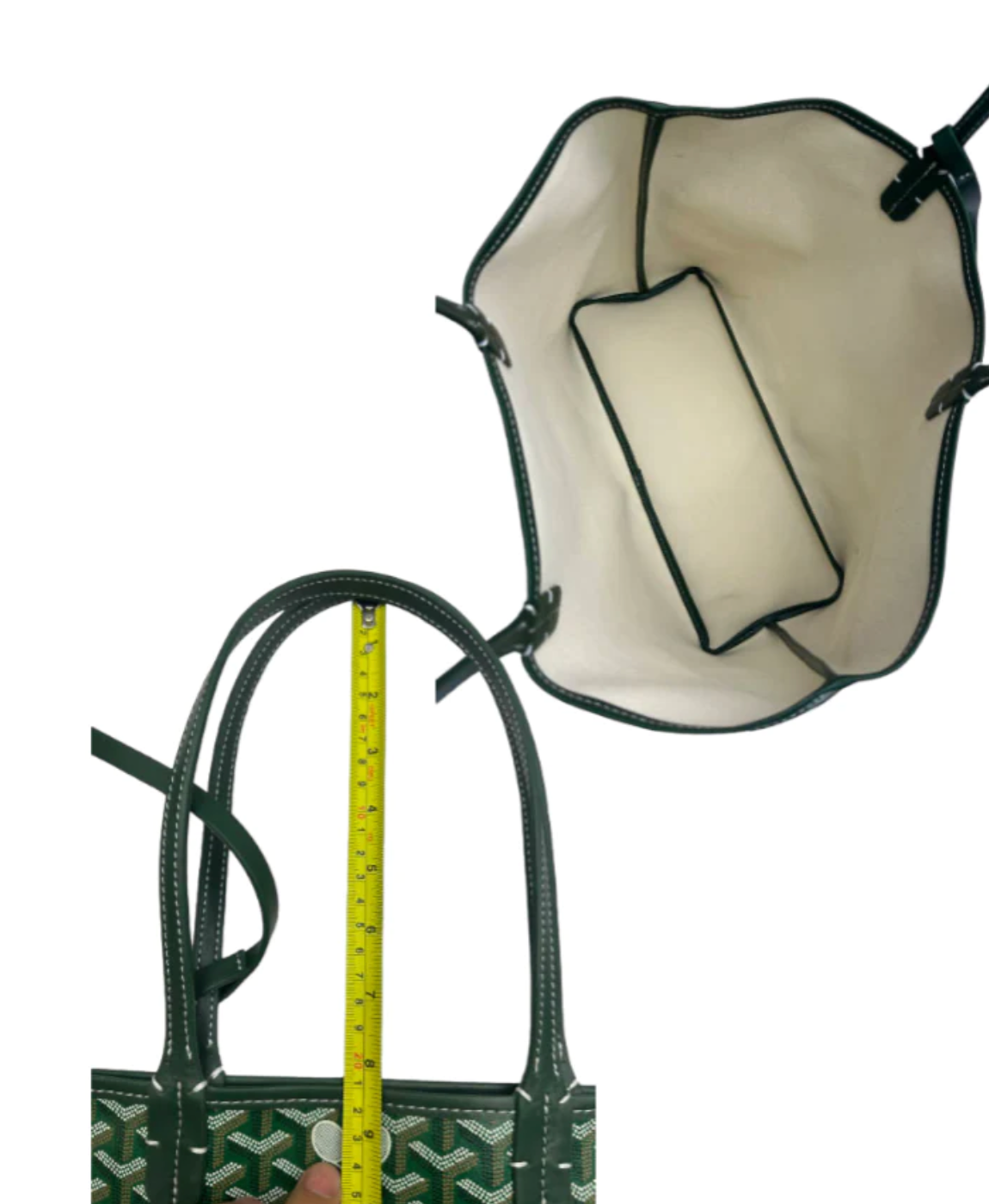 Runway Athletics - Wholesale Tote Bag - Women's - Tennis Tote - "The Whimsy" Green4