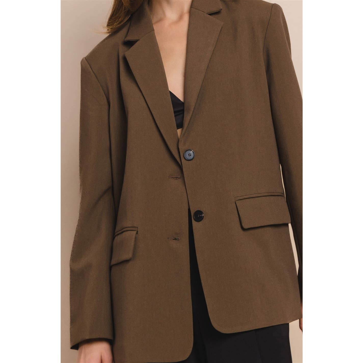 Honey Mango - Wholesale Jacket - Women's - Relaxed fit blazer19