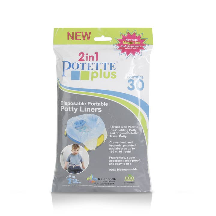 30 Potty Liners for wholesale by Potette