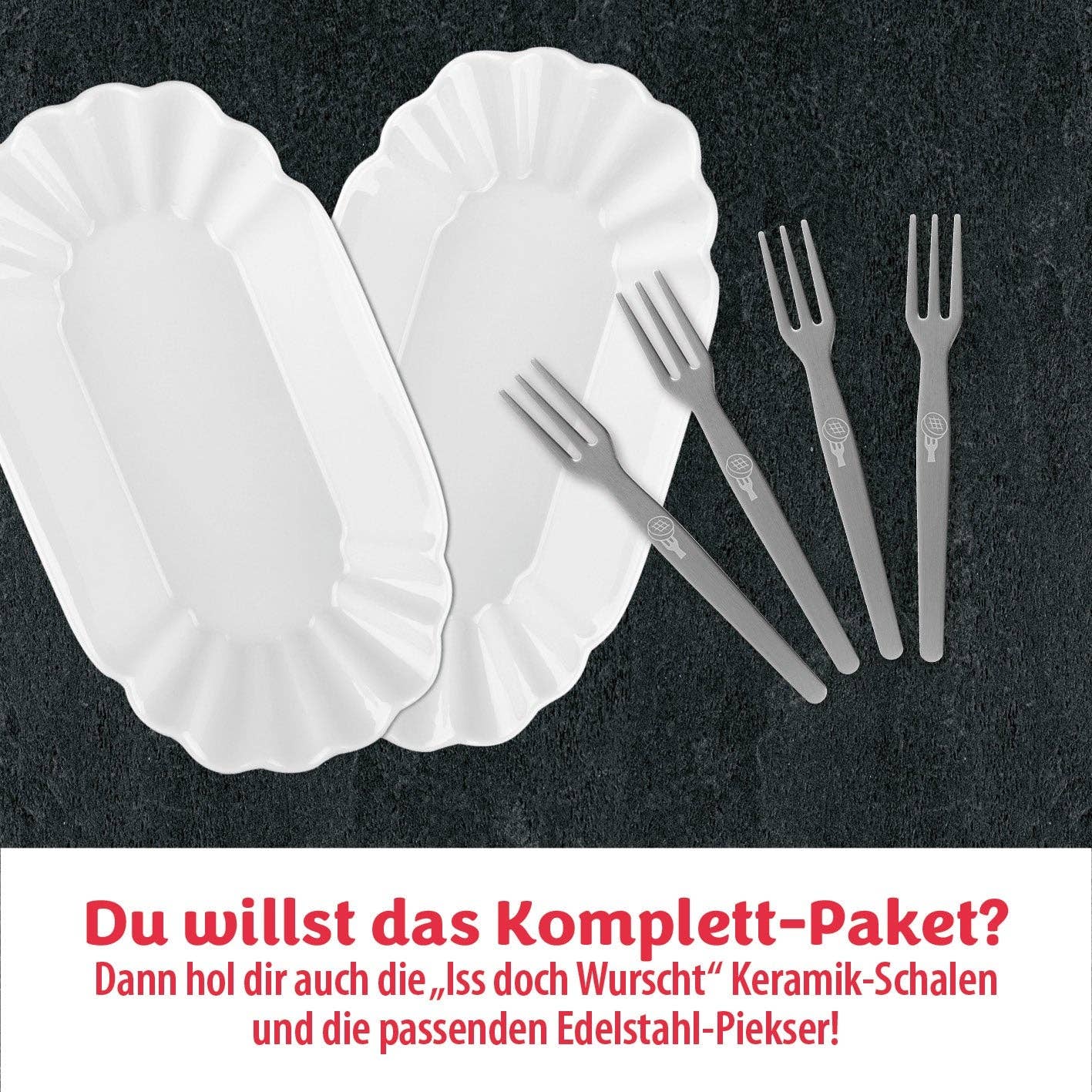 Iss doch Wurscht - Wholesale Sauce - Currywurst Snack Strawberry - Set of 66