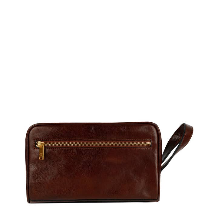 Time Resistance - Wholesale Make-up tas/toilettas - Leren Cosmetica Tas Dopp Kit - All the Kings Men4