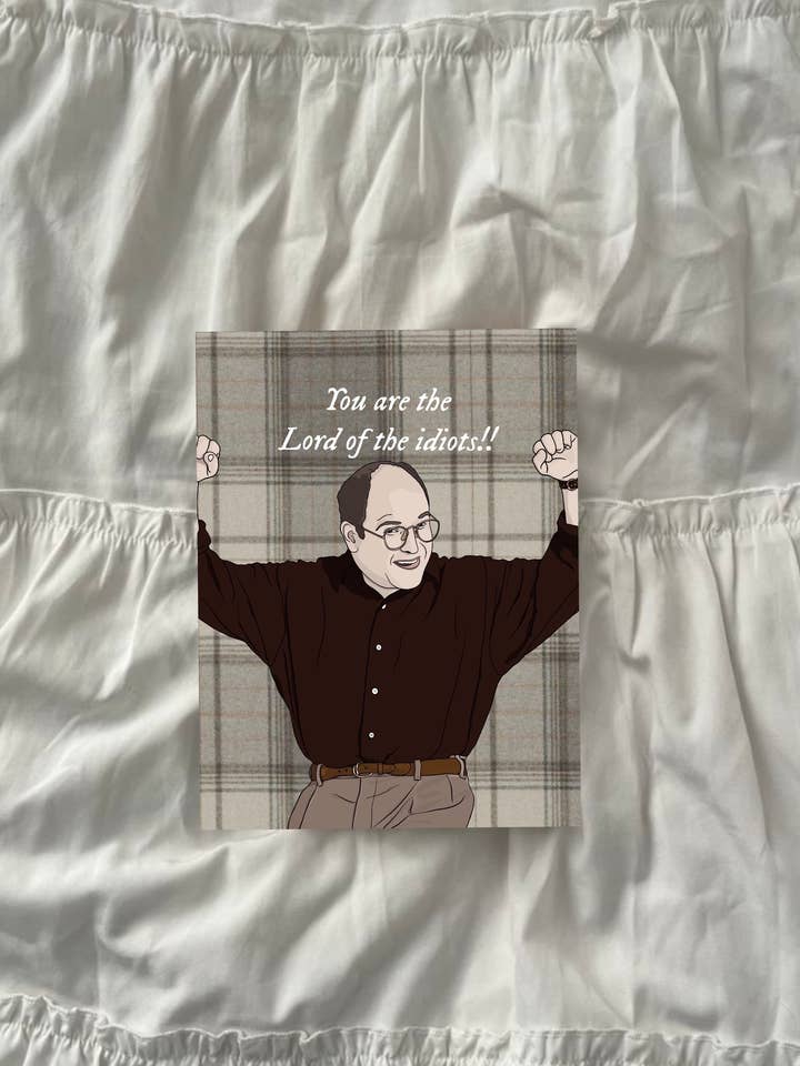 George Costanza Card for wholesale by Sundae Cards
