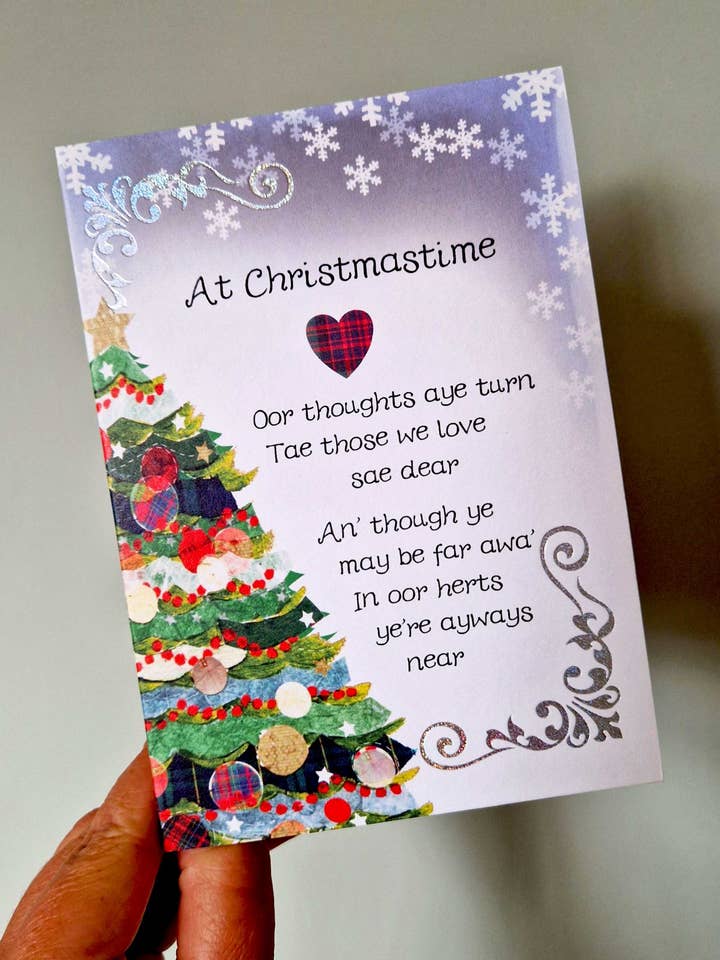 Noël dans nos cœurs Carte WWXM194 pour la vente par Wee Wishes