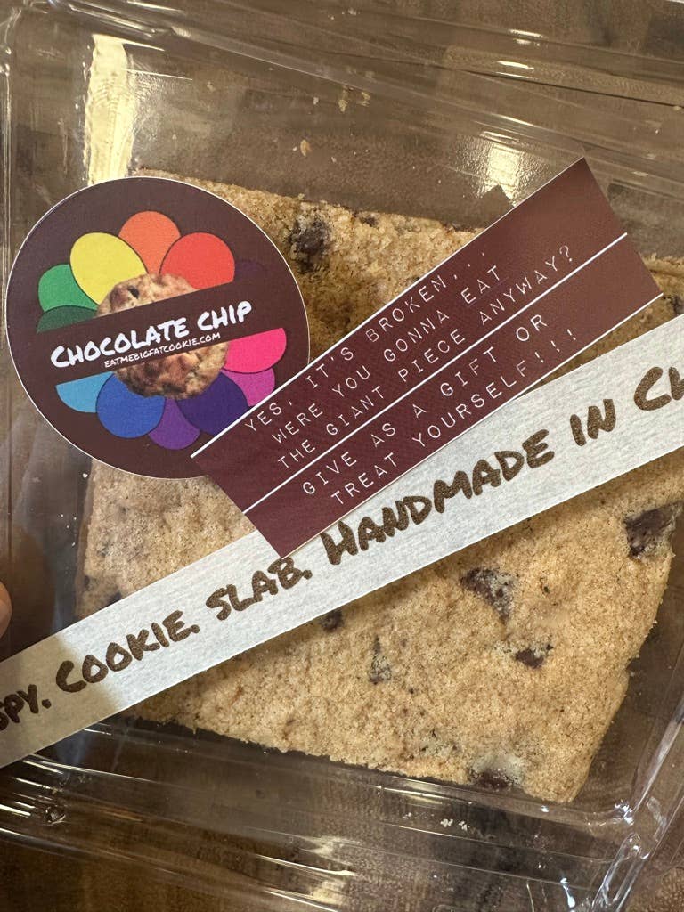 big fat cookie, llc - Wholesale Cookie - Flat crispy cookie slab 0