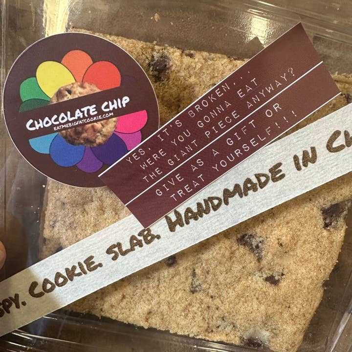 big fat cookie, llc - Wholesale Cookie - Flat crispy cookie slab
