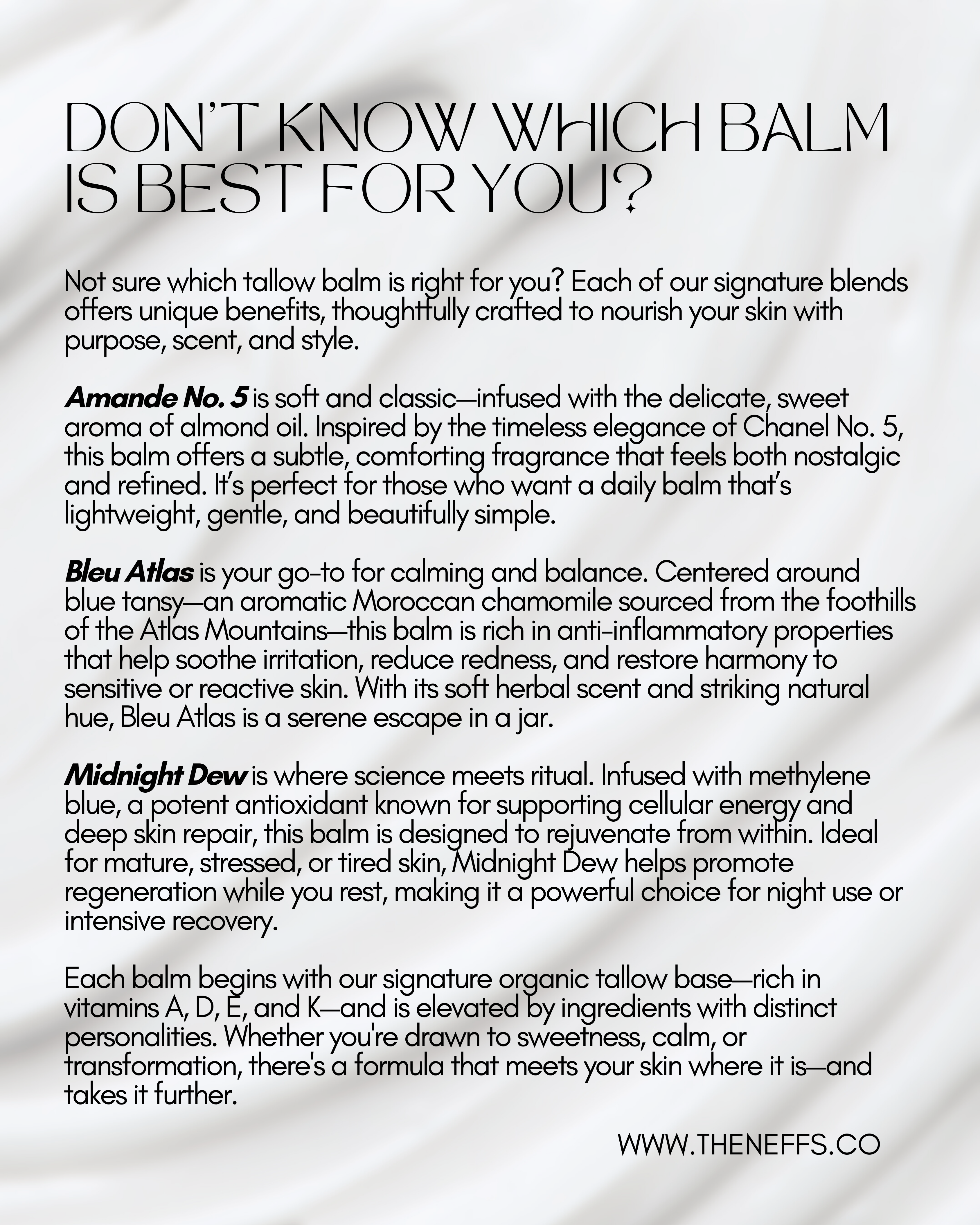 The Neffs Co - Wholesale Body Balm/Butter - Organic Tallow with Methylene Blue5