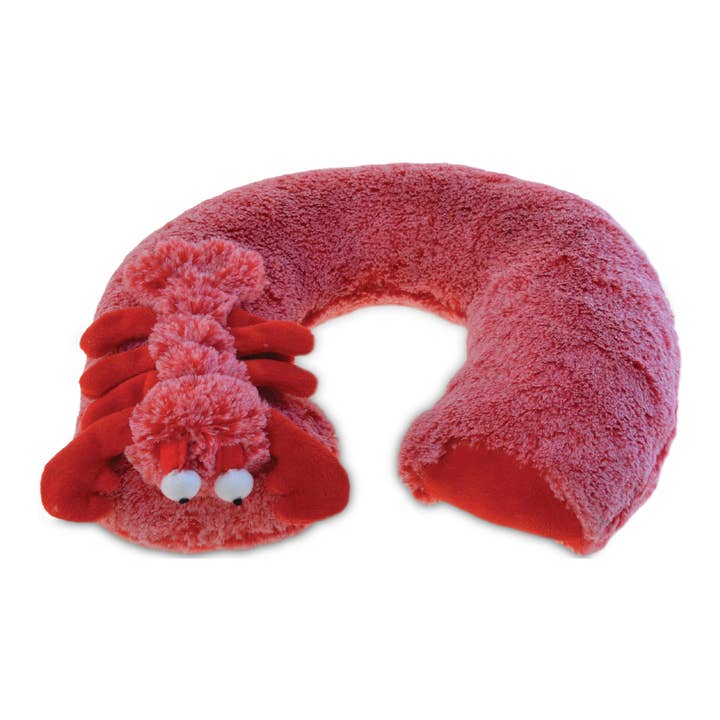 Cota Global - Wholesale Stuffed/Plush Toy - Kids & Baby - Super-Soft Plush Neck Pillow - Red Lobster