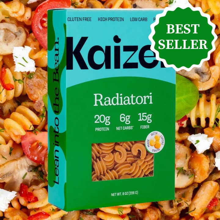 Kaizen Food Company - Wholesale Pasta - Radiatori 6g Net Carb High Protein Pasta - Low Carb, Keto8