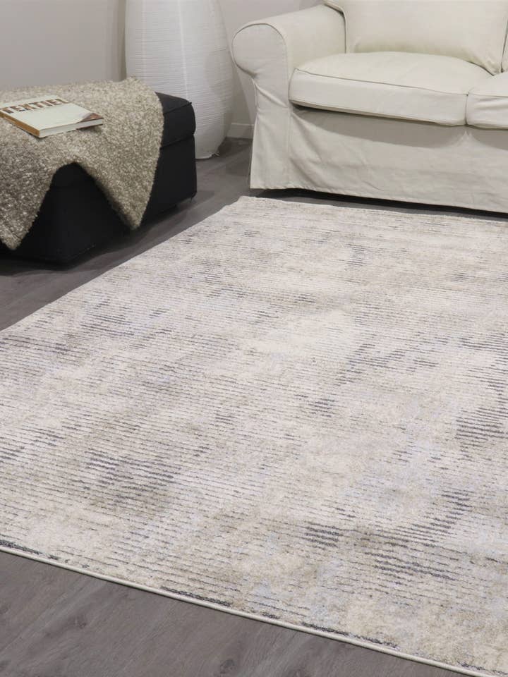 Crème TREND B0200 - Tapis Beige B0200 pour la vente par Vercai Rugs