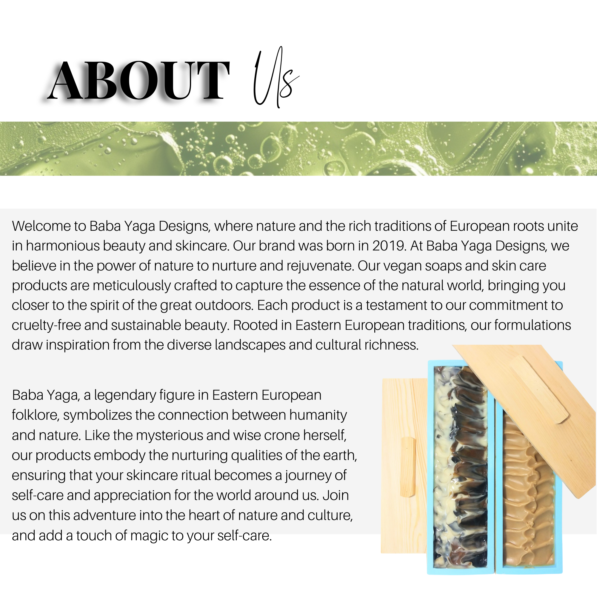 Baba Yaga Designs LLC - Wholesale Bar Soap - Winter Woods Soap Bar, Balsam Pine, Christmas Tree Holiday4