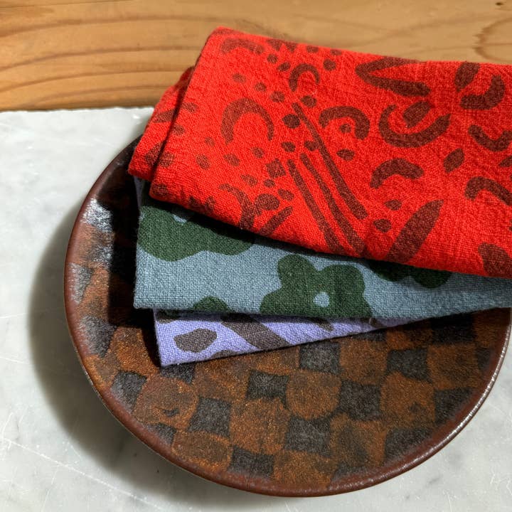 Jenny Pennywood - Wholesale Tea Towel - Textured Tea Towel - Celeste - Grass - Stone Blue5