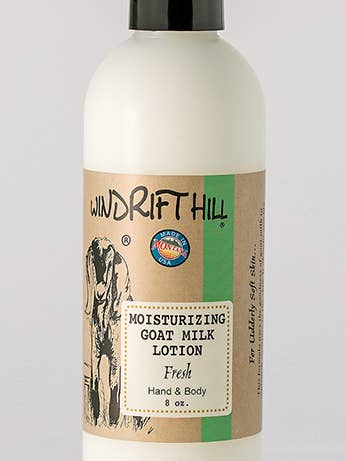 Fresh | Goat Milk Lotion for wholesale by Windrift Hill Goat Milk Skincare