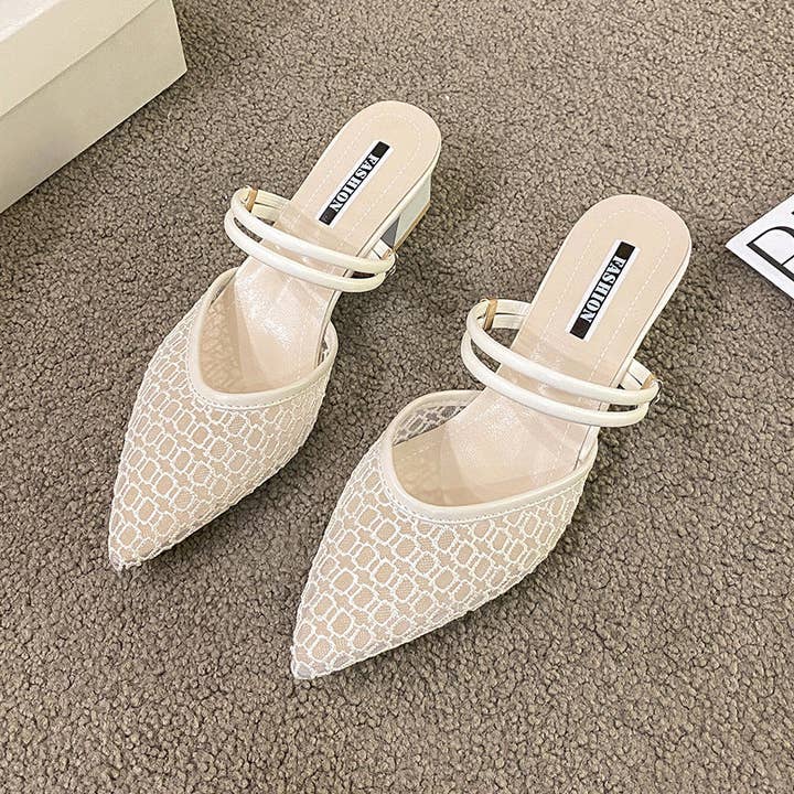 Kustom Kreations Goods - Wholesale Low Heels - Women's - Point Toe Block Heel Sandals