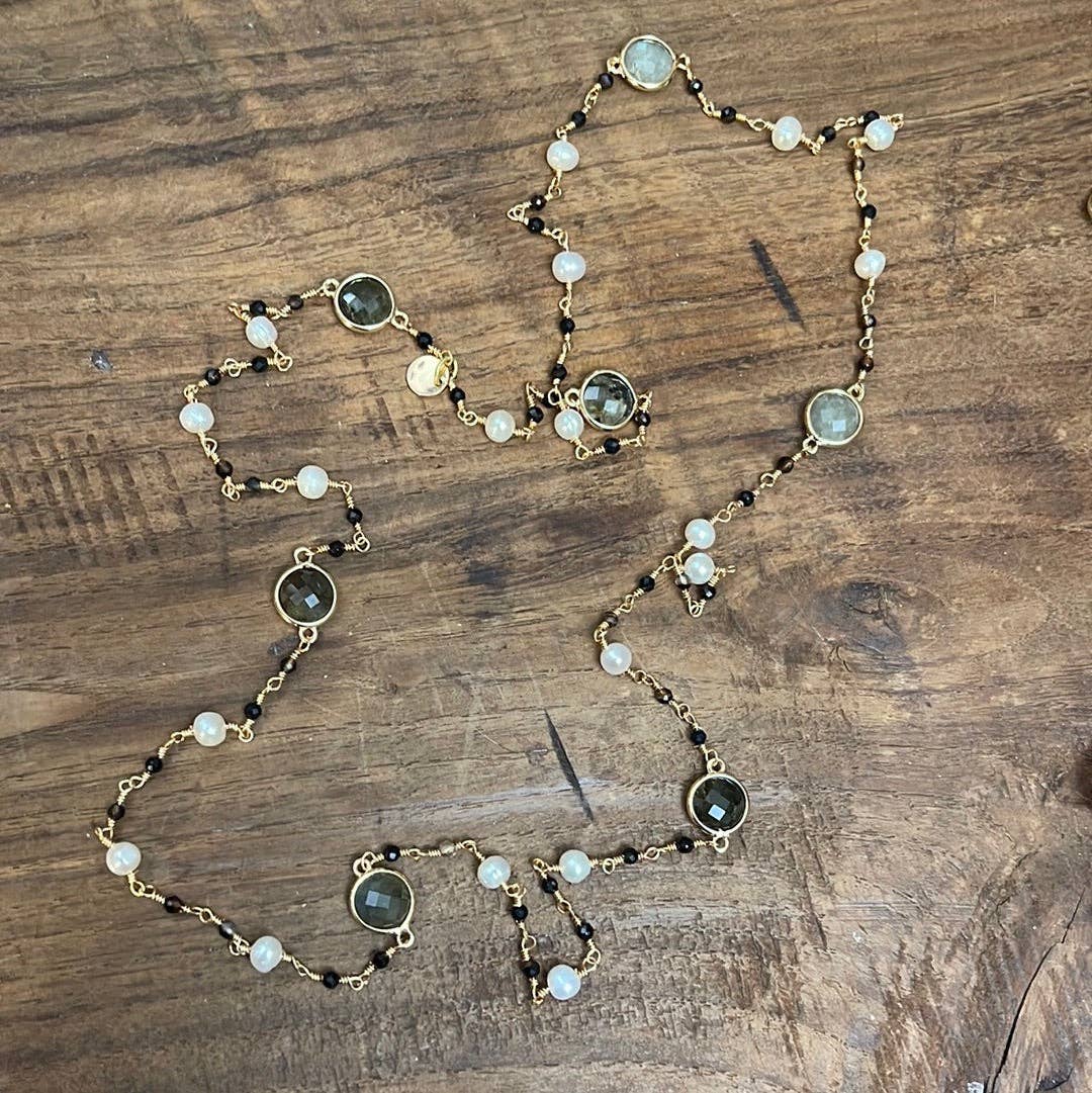 LARA UNDICI ACCESSORI SRLS - Wholesale Beaded/Pearl Necklace - PASTIGLIETTA3