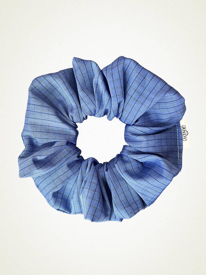 Blue Ivy - Upcycled Scrunchie für den Großhandel von BY ANDY