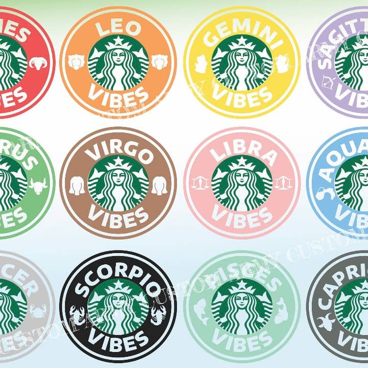 Little Design Collective - Wholesale Insulated Mug/Tumbler - Zodiac Starbucks Tumbler1