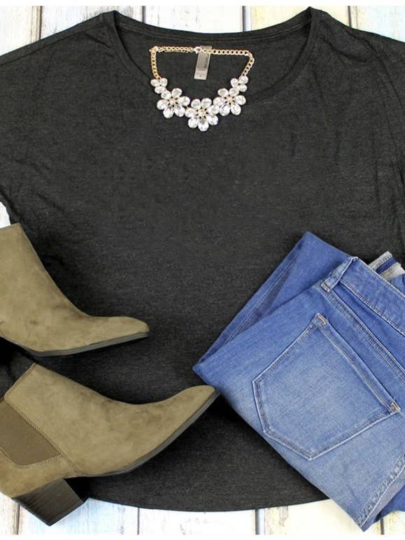 ShopTrendsNow - Wholesale T-Shirt - Women's - Colorful Short Sleeved Dolman Tops | 11 Colors10