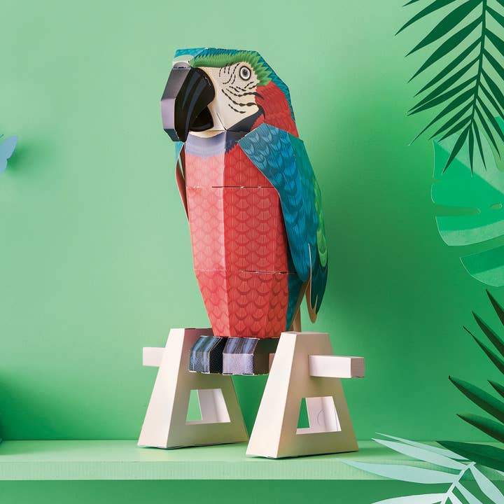 Clockwork Soldier - USA - Wholesale DIY Craft Kit - Kids - Create Your Own Parrot on a Perch0