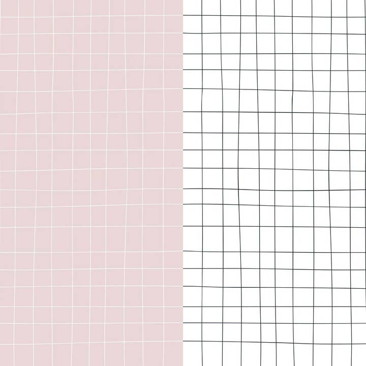 Designfräulein - Vendita all'ingrosso Carta da regalo in fogli - Carta da regalo // Quadri rosa cipria1