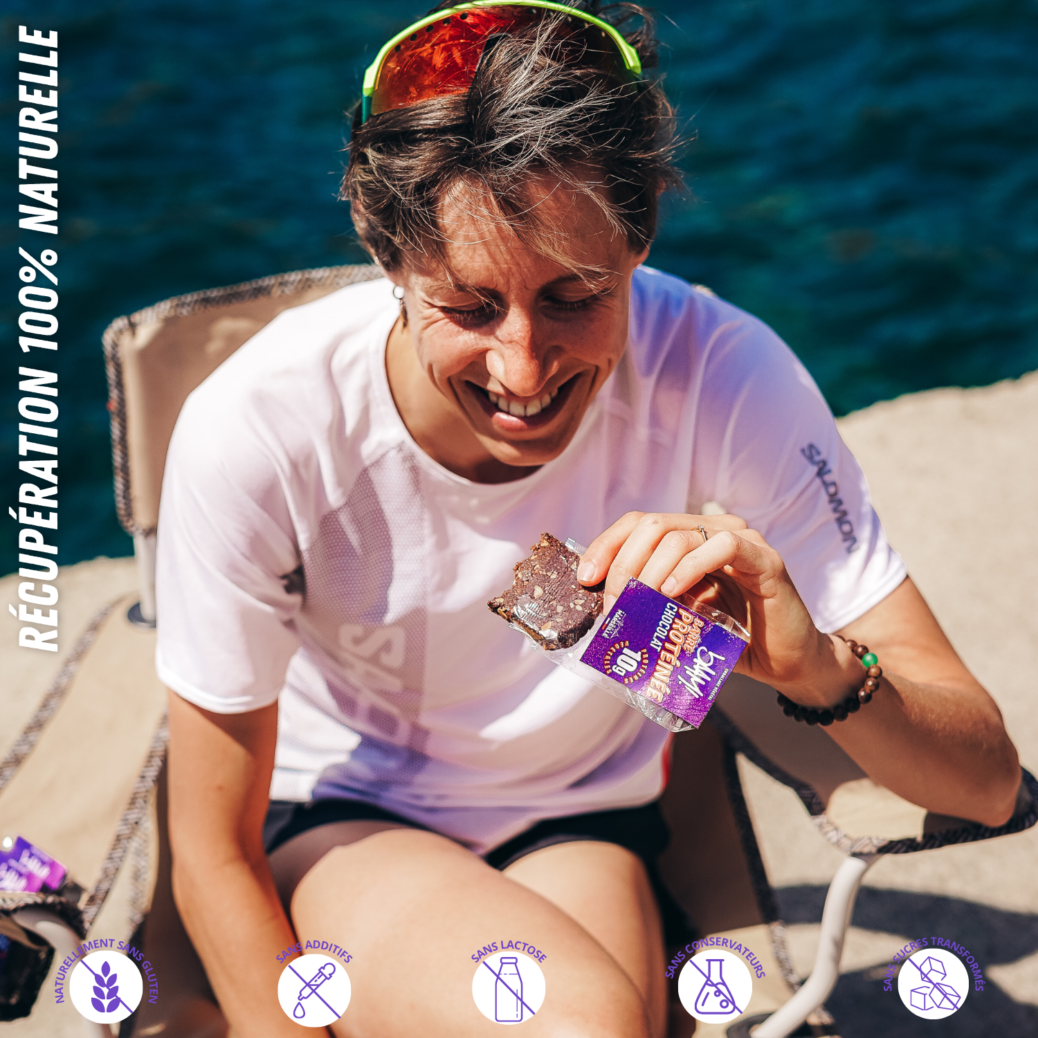 bAAM! - Wholesale Snack Bar - Organic protein bar (40g) - CHOCOLATE 💜5