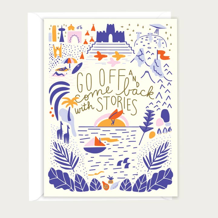 Histoires Carte de Vœux Adieu & Bonne Chance pour la vente par Madison Park Greetings