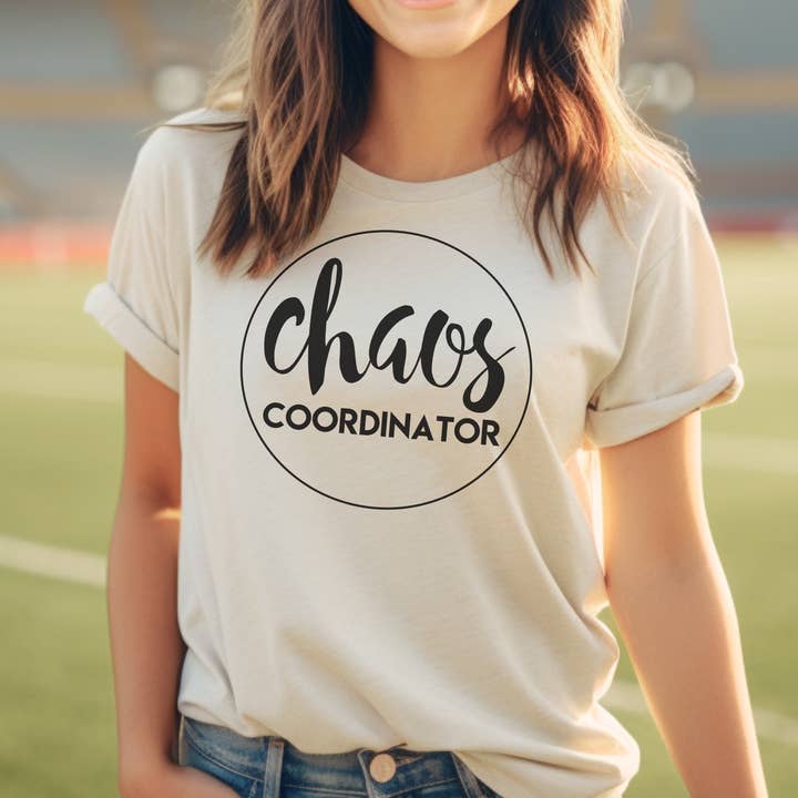 CHAOS COORDINATOR T-SHIRT for wholesale by dkhandmade