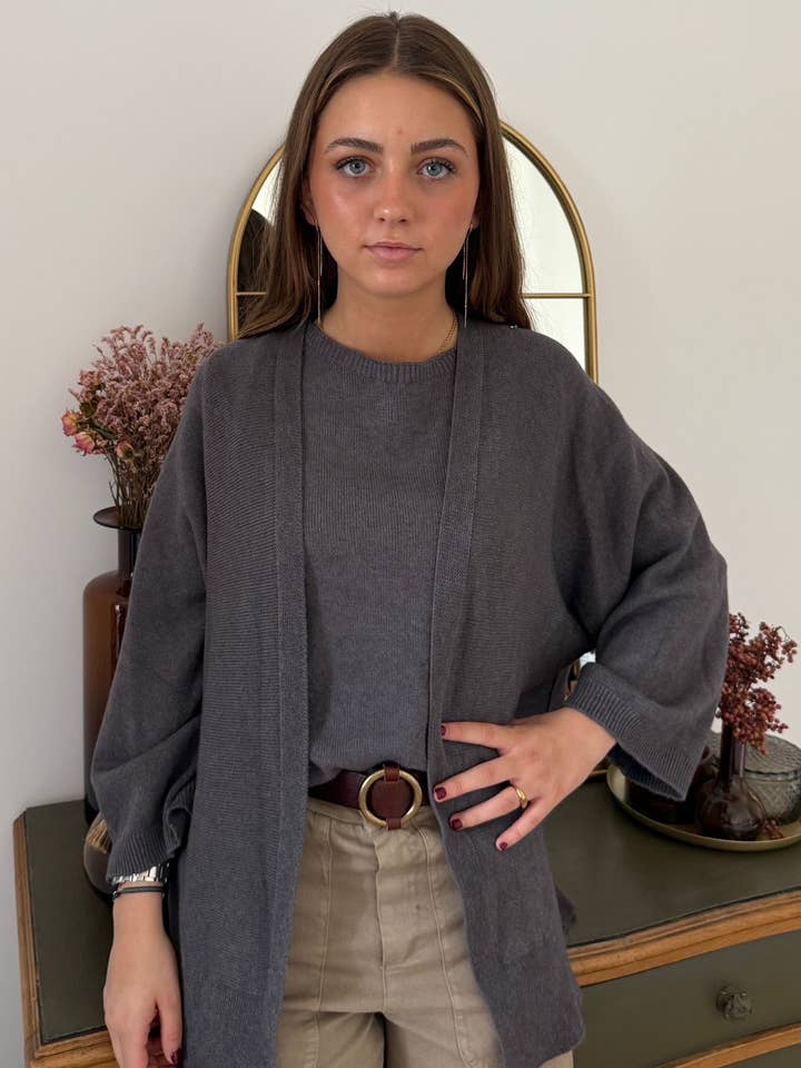 KNIT CARDIGAN for wholesale by SWEET MAGIC MODA Y COMPLEMENTOS