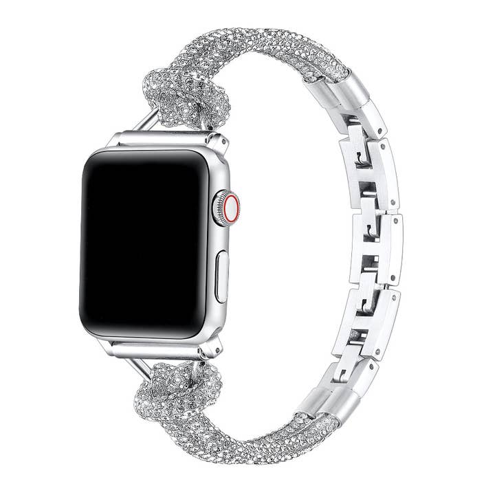 Serena Faux Tennis Bracelet Band for Apple Watch for wholesale by Posh Tech
