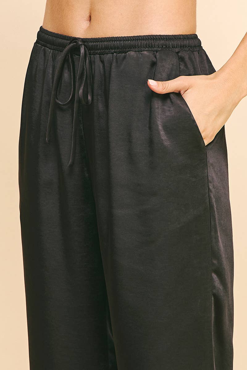 PINCH - Wholesale Pants - Women's - SATIN STRAIGHT PANTS - 5370B20