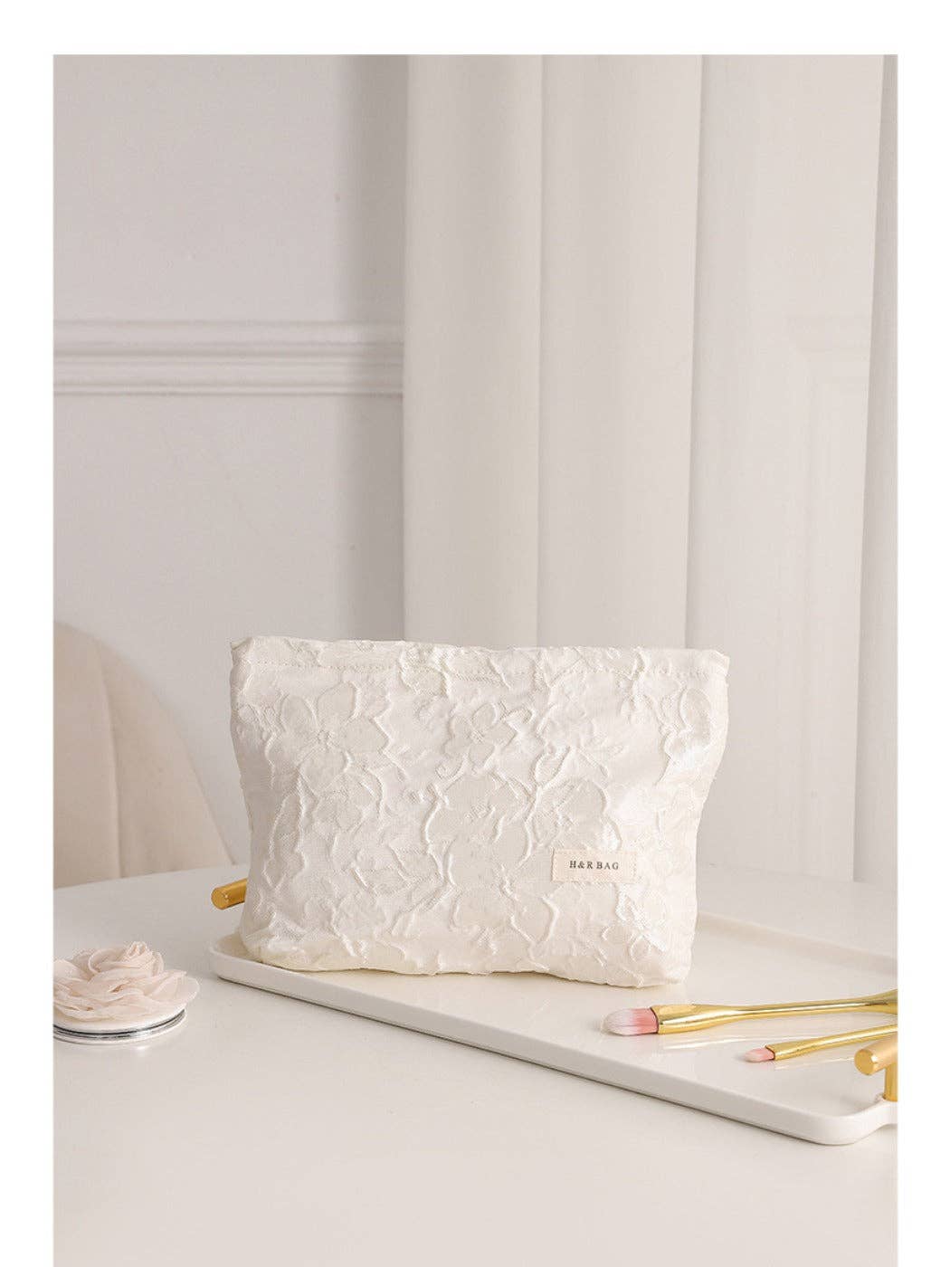 Funkyrel® Atzbranding Limited - Venta al por mayor Monedero - Mujer - Cosbai - Monedero y Neceser con Estampados Florales - 2 Tamaños5