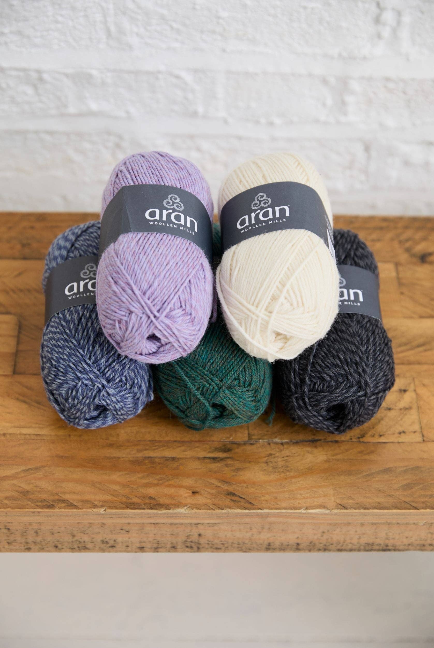 Aran Woollen Mills - Wholesale Yarn - 100% Merino Aran Yarn - Denim3