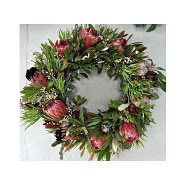 Florasource - Wholesale Fresh Cut Flowers - Protea or Banksia Wreath Seasonal