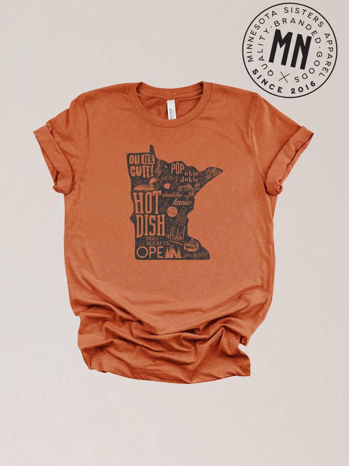 T-shirt Midwest-sinnesstämning (BC) för wholesale av Minnesota Sisters