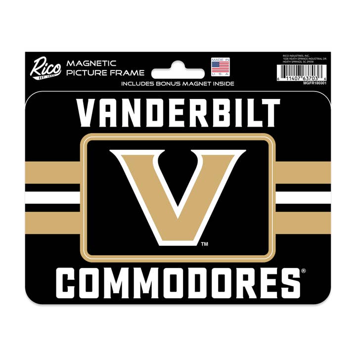Rico Industries - Wholesale Magnet - NCAA Vanderbilt Commodores Set Magnetic Picture Frame