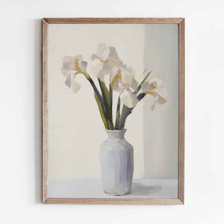 Stampa artistica Iris per la vendita all'ingrosso da parte di Porter Lane Home