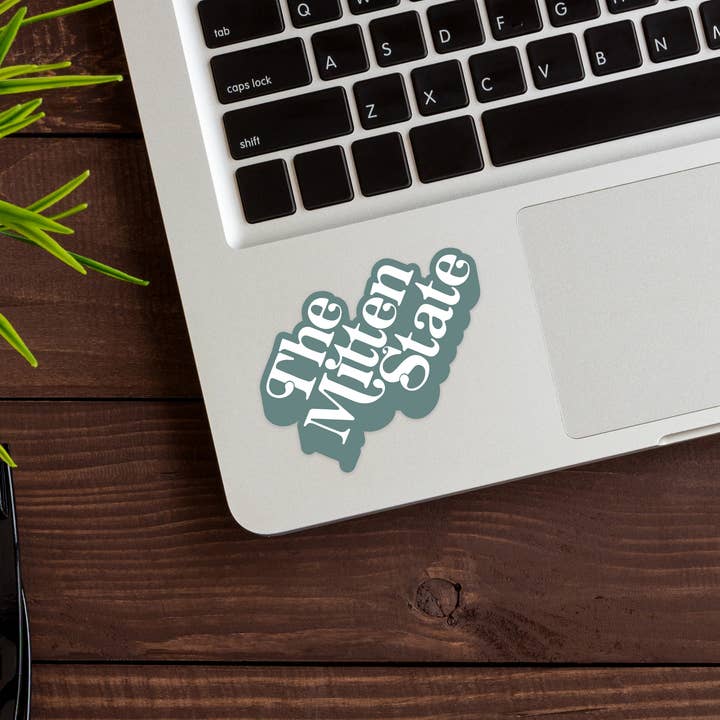 NorthHouse Creative Co. – wholesale Klistermärke – ”The Mitten State” Bokstäver Vinyl klistermärke4