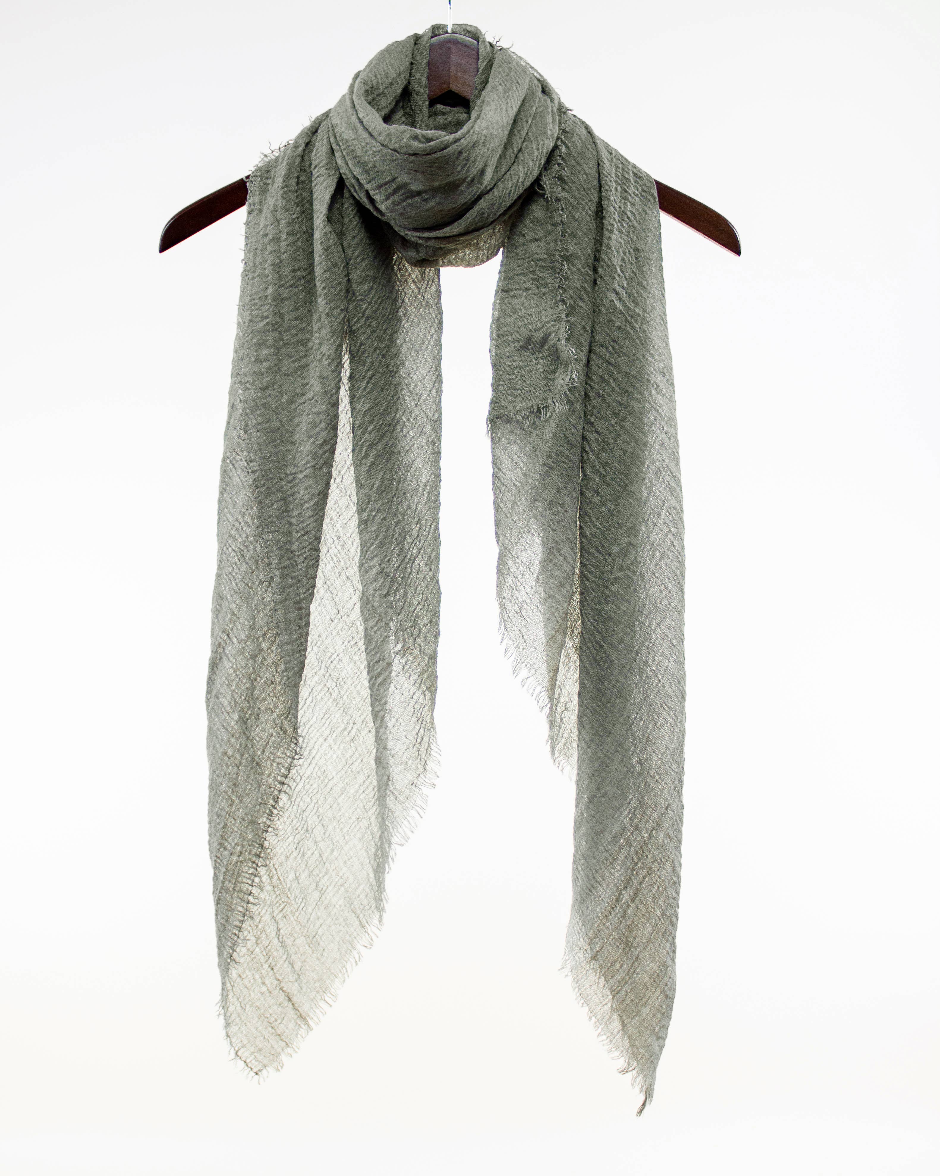 Original USA - Vente Écharpe – femme - Écharpe en coton transparent23