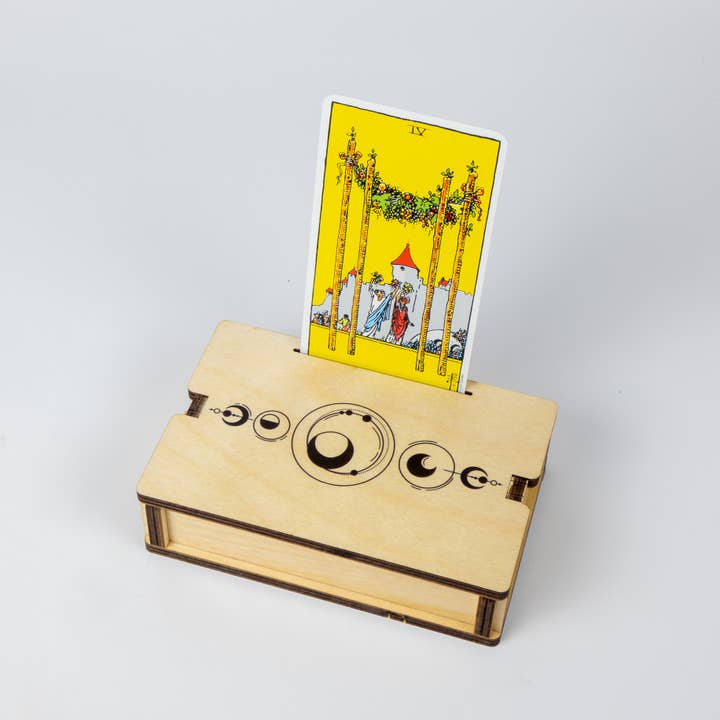 Standish House - Wholesale Tarot cards - Tarot card box & holder, Wooden, unique designs3