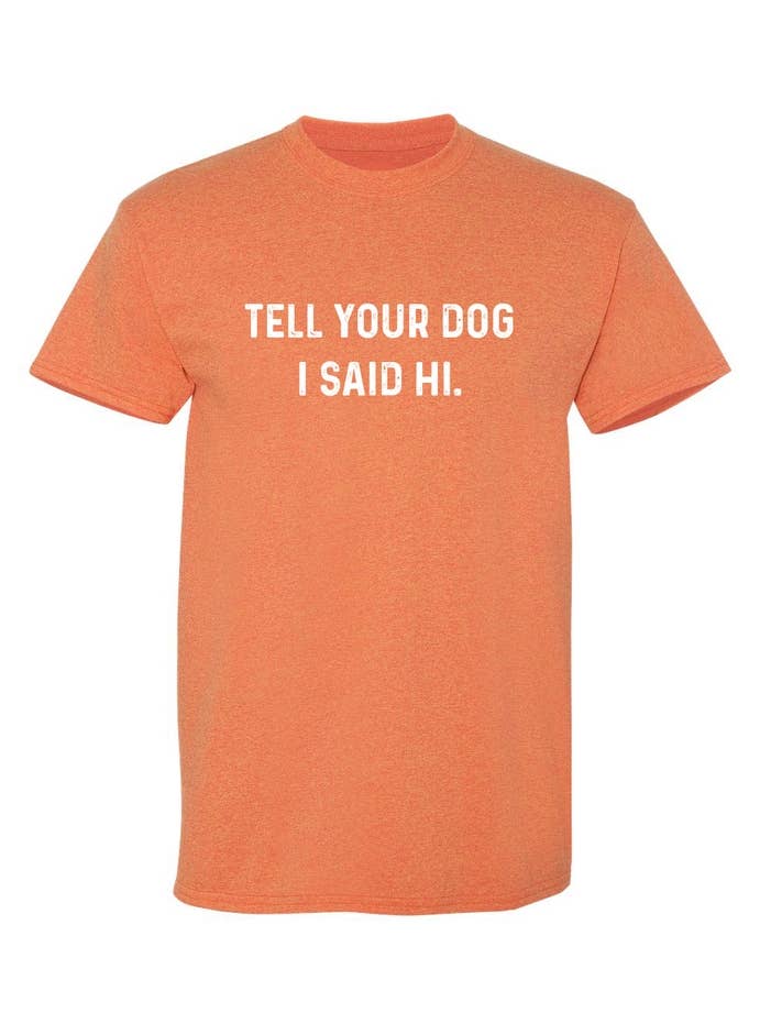 Feelin Good Tees - Wholesale Screen Printed T-Shirt - Unisex - Tell Your Dog I Said Hi11