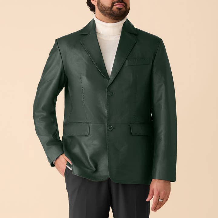 Blazer de couro por atacado de Inserch