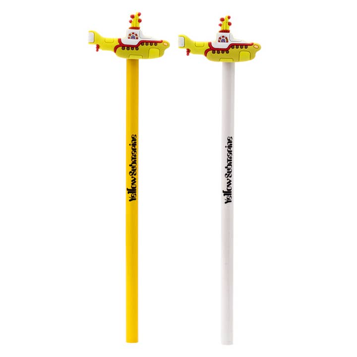 Puckator Ltd - Wholesale Pencil - The Beatles Yellow Submarine Pencil with PVC Topper