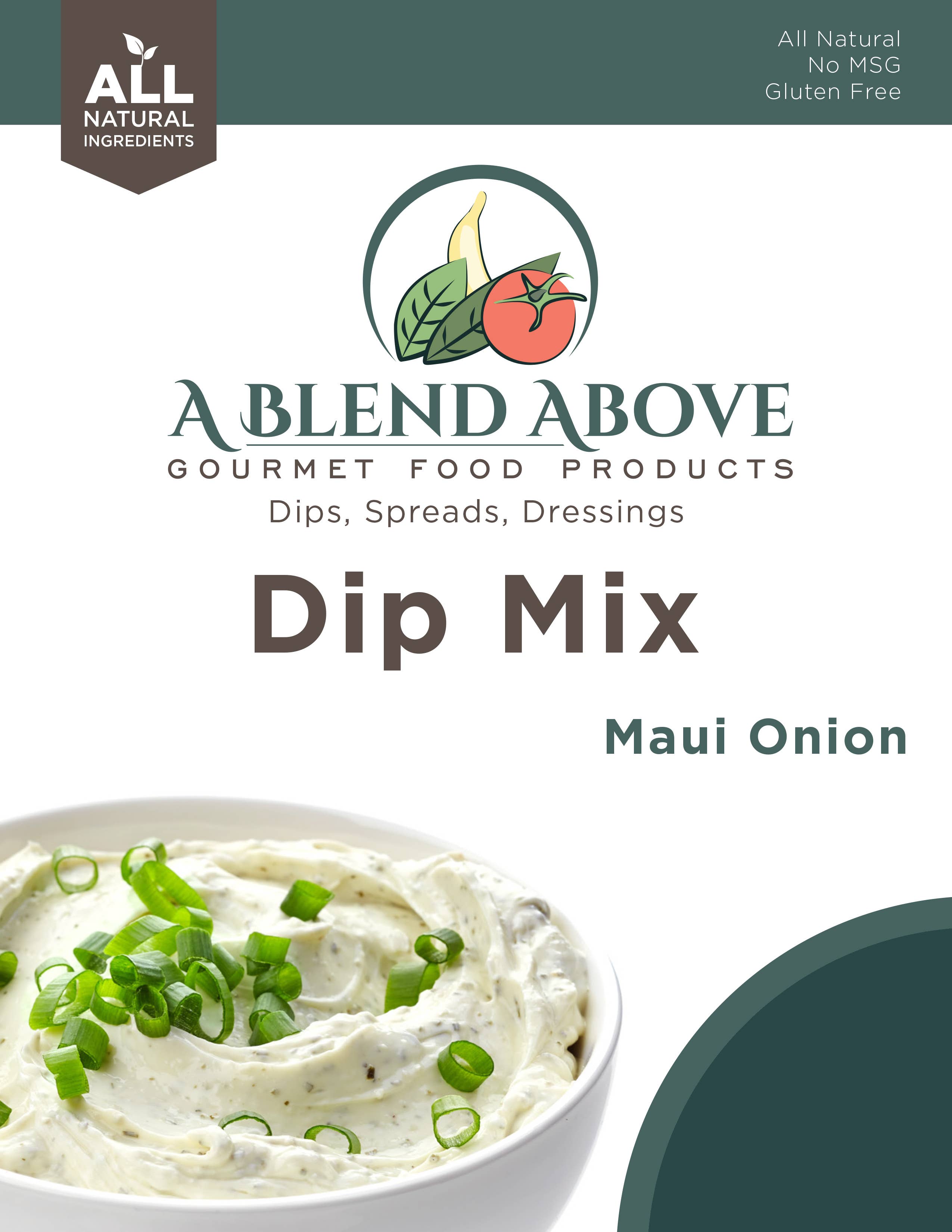 A Blend Above - Wholesale Dip - Maui Onion Dip Mix2