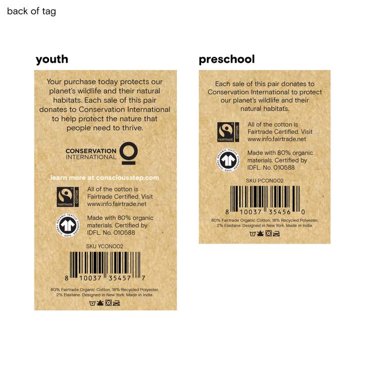 Conscious Step - Wholesale Socks - Kids - Kids Socks that Protect Elephants8