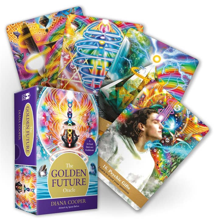 Cardshouse - Wholesale Tarot cards - The Golden Future Oracle Cards Hay House